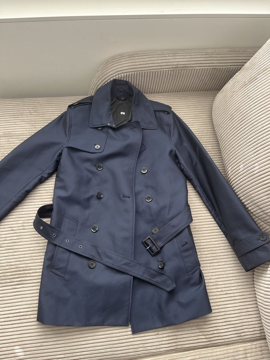 We Cappotti: WE Trenchcoat, Dunkelblau, Grösse S  – Usato da Winterthur venduto da Davidloetscher 1