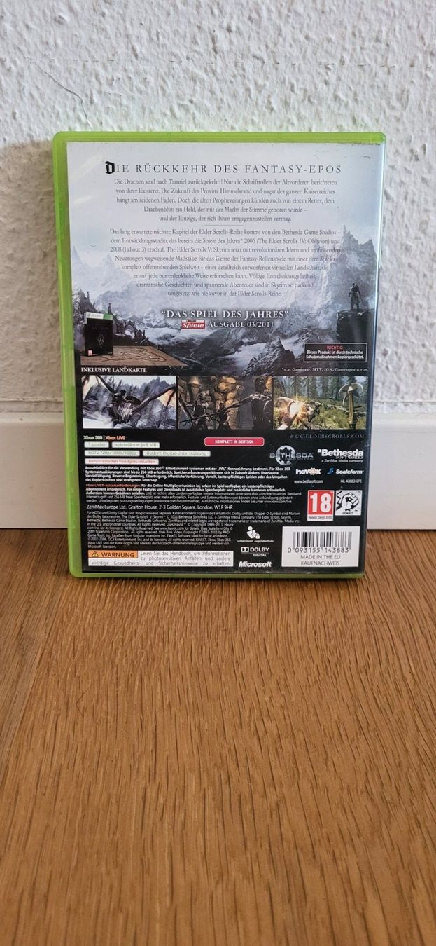 Microsoft Giochi: Xbox 360 - Skyrim – Usato da Münsingen venduto da DigitaleSpielecke 1