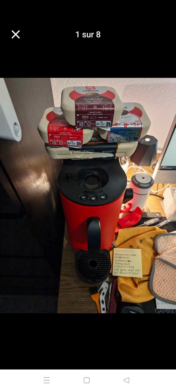 Coffee B Kaffeemaschinen & Espressomaschinen: Machine à café Coffeb avec capsule – Neu (gemäss Beschreibung) aus noréaz von mepla76