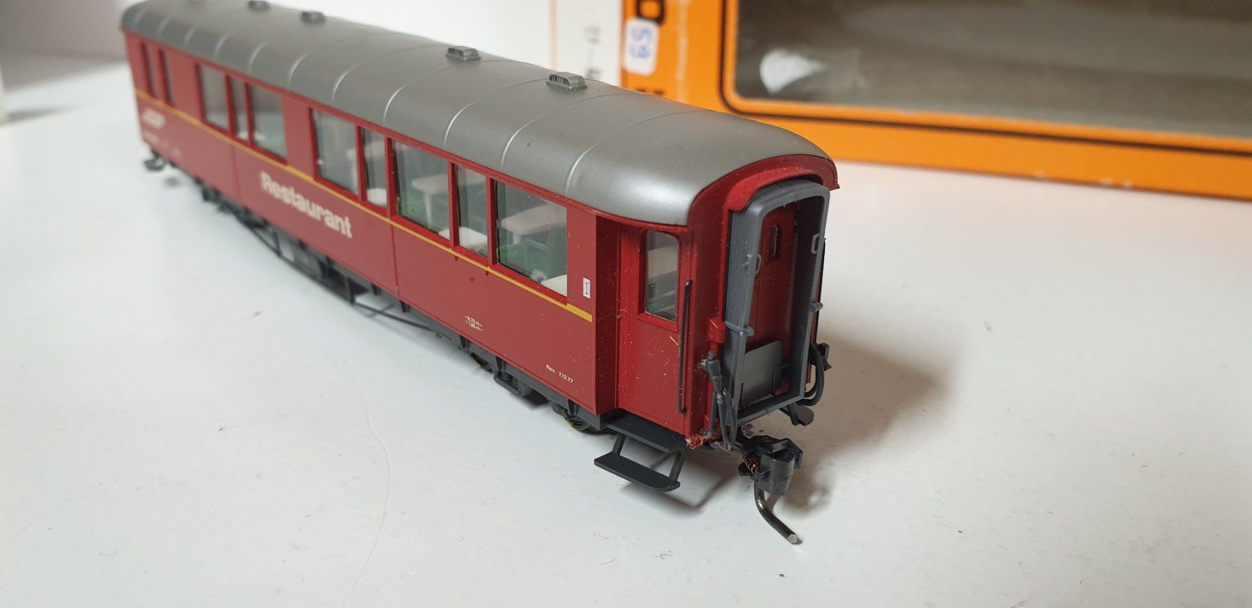 Bemo Modellini di ferrovie: Bemo RhB Restaurant 3274 113 – Usato da Geroldswil venduto da TopTrain54 6