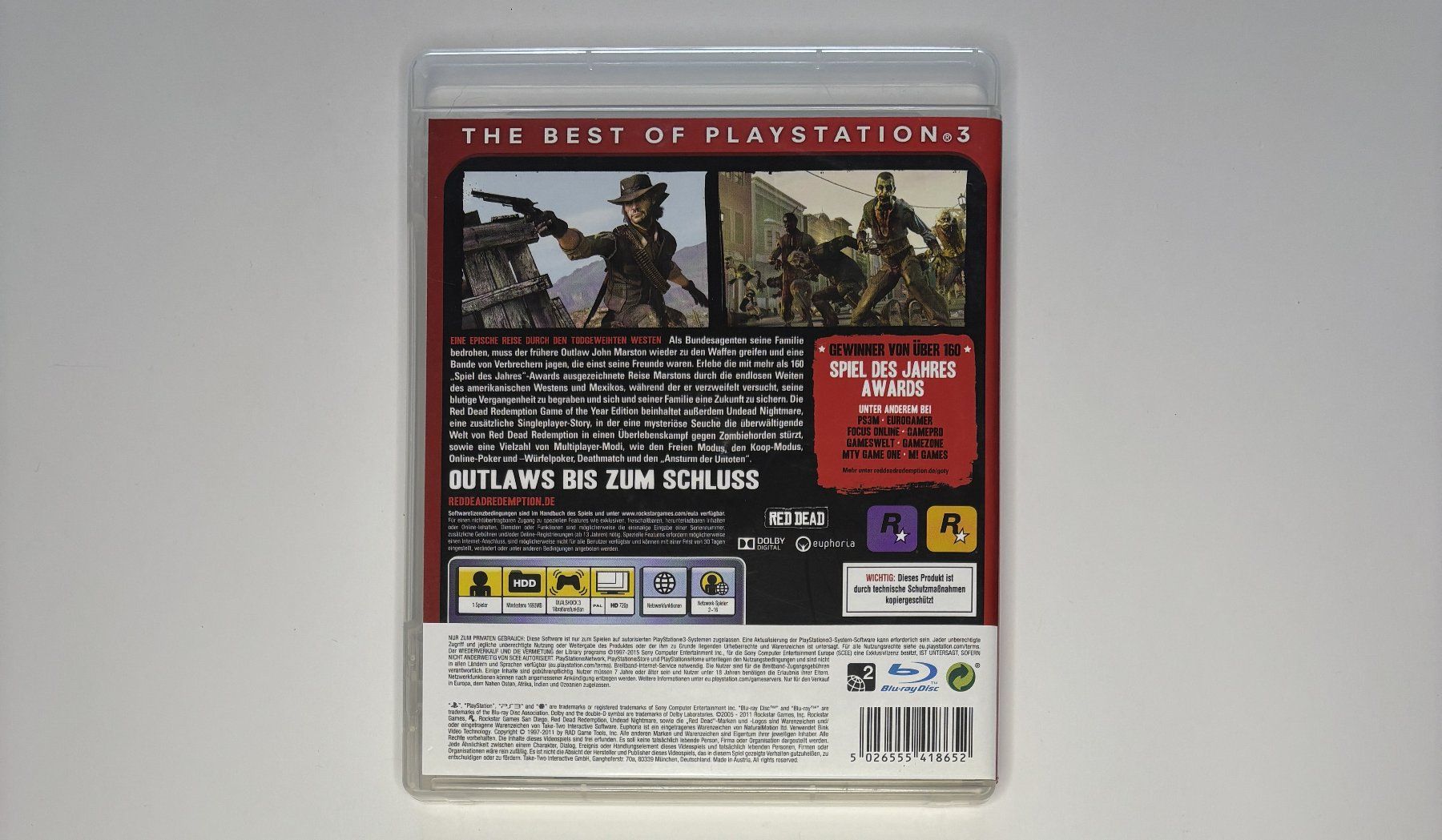 Spiele: PS3 - Red Dead Redemption - Game of the Year – Gebraucht aus Allschwil von Bullach 2