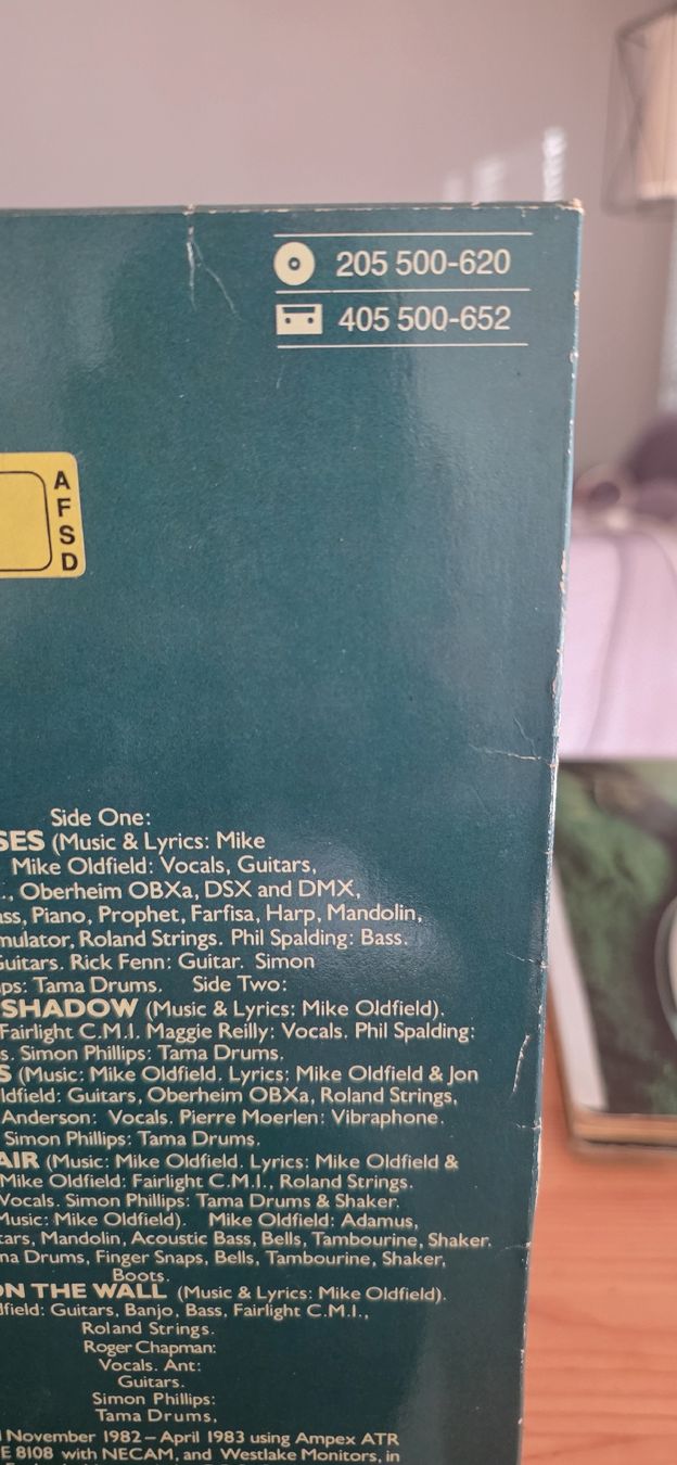 Dischi in vinile: Mike Oldfield Crises,Vg+ – Usato da Yvonand venduto da RF-VINYL 3