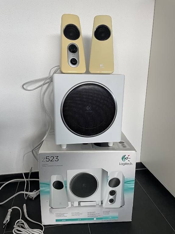 Logitech Haut-parleurs: Logitech Z523 Soundsystem - 40Watt – D'occasion à Gachnang par ch.m