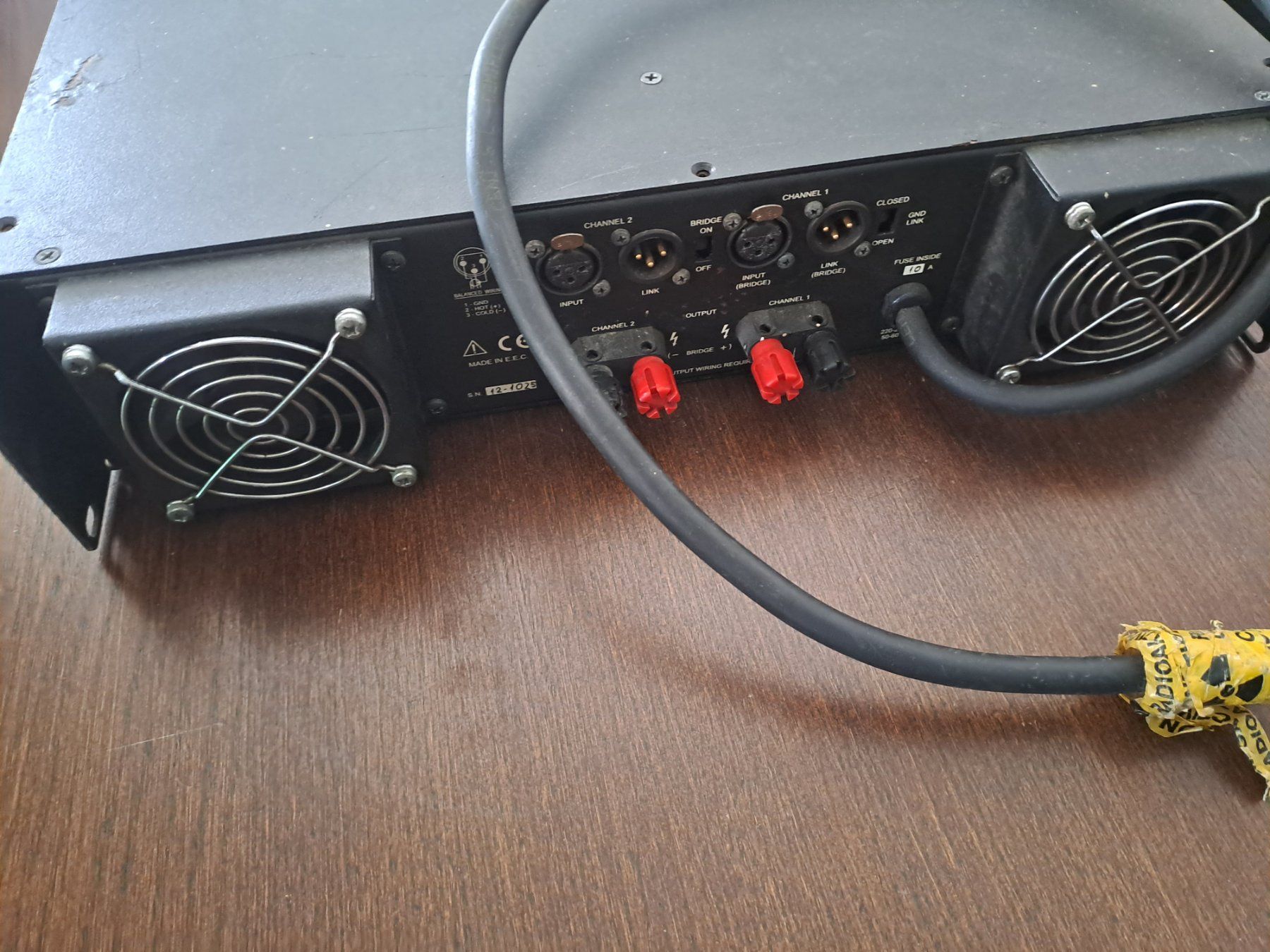 Amplificatori: AD Impuls 1200 professioneller Verstärker – Usato da Wängi venduto da Max64 1