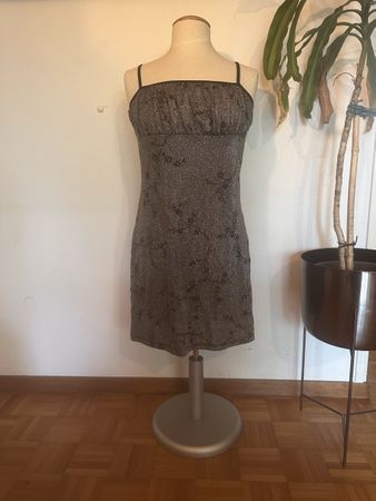 Glitzerndes Kleid Gr. M Spaghettiträger Status Collect