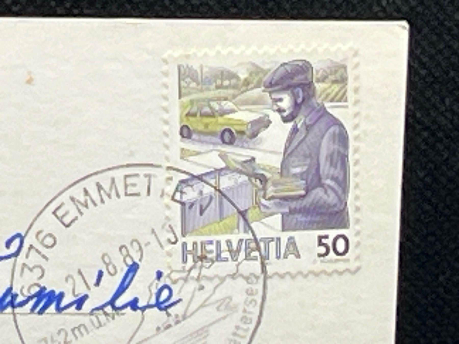 Cartoline postali: Heimstätte SPM, Emmetten/Zentralschweiz – Usato da Widnau venduto da Brusi9 1
