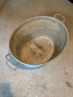 Alter Zinkzuber Zinkwanne 56L – Vintage Deko