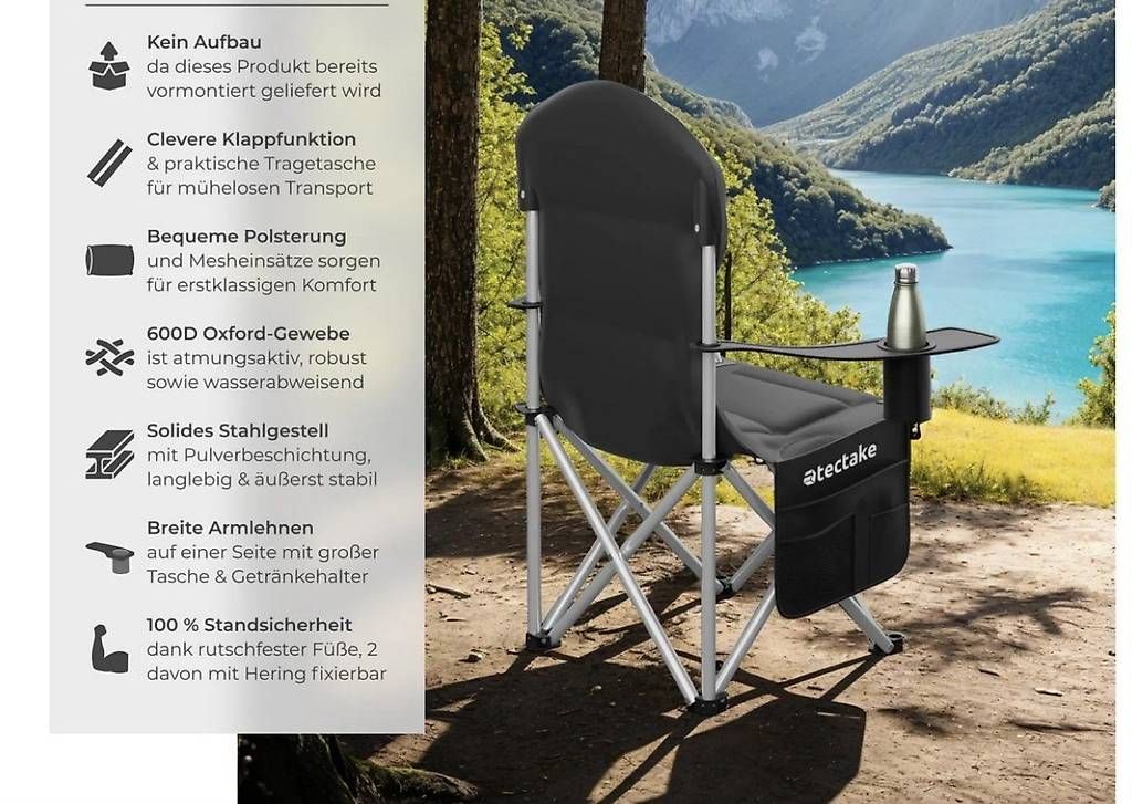 Veicoli da campeggio: Campingstuhl – Nuovo e nell'imballaggio originale da Herisau venduto da eK61 2