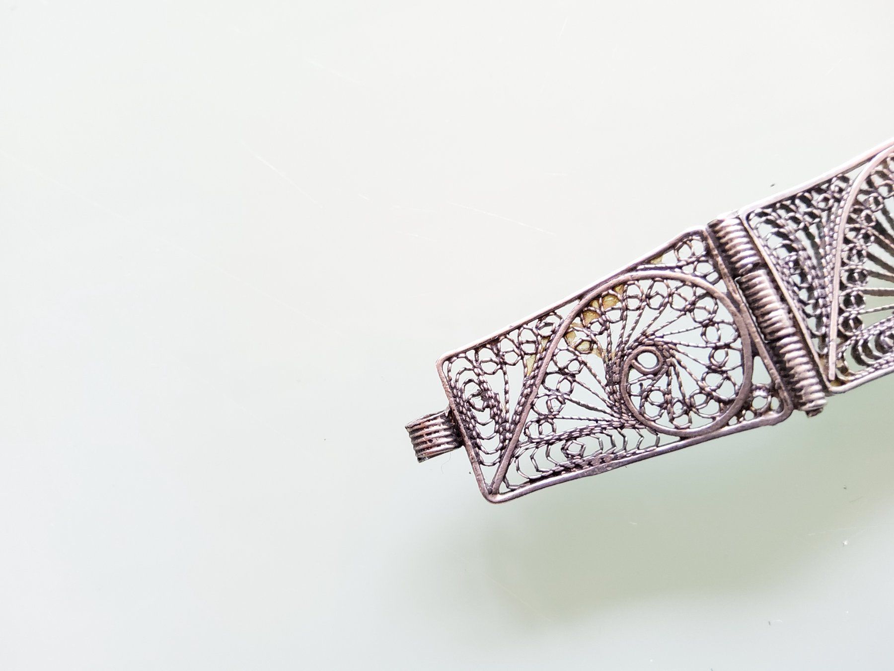 Bracciali & Braccialetti: Ancien bracelet en argent filigrane  – Usato da Malleray venduto da Broc-Mo 9