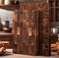 3er Set Schneidebretter aus massivem Holz Neu!