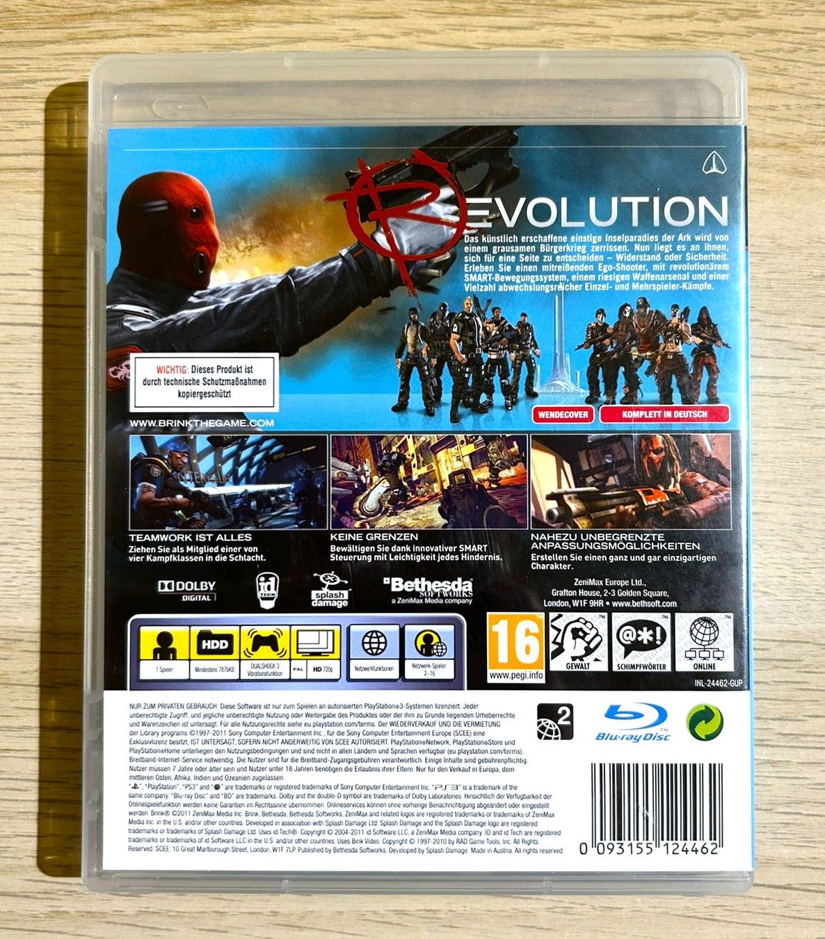 Sony Spiele: Brink PS3 – Gebraucht aus St. Gallen von Alpine.Arcade 1