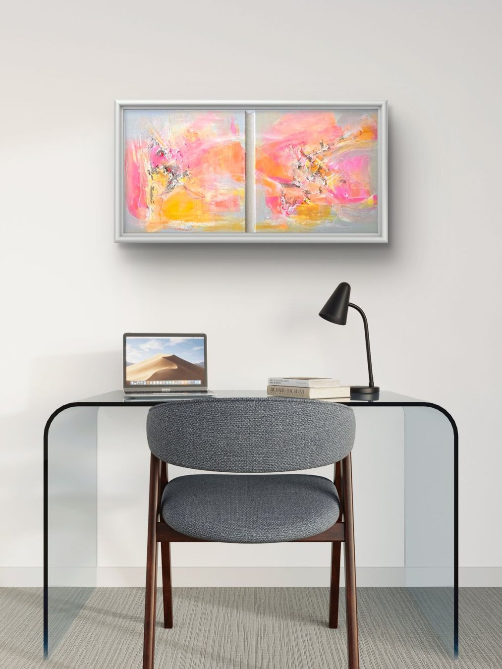 Tableaux: 2 StkOriginale Gemälde auf Leinwand 40 cm, Unikat!!! – Neuf avec emballage d'origine à Beinwil am See par Superchance 5