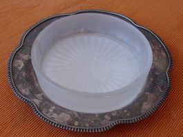 Schale mit Glaseinsatz