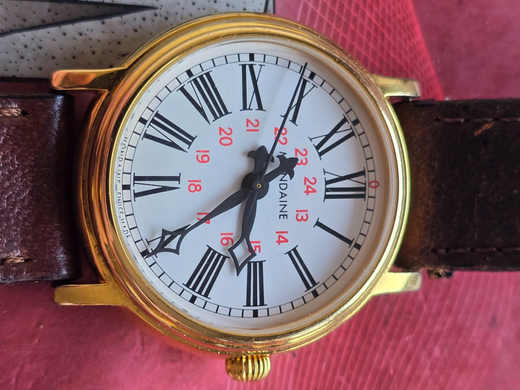 Mondaine Orologi: 427 Mondaine Automatic Jubiläumsedition wunderschoen – Usato da Muri AG venduto da Corredor 1