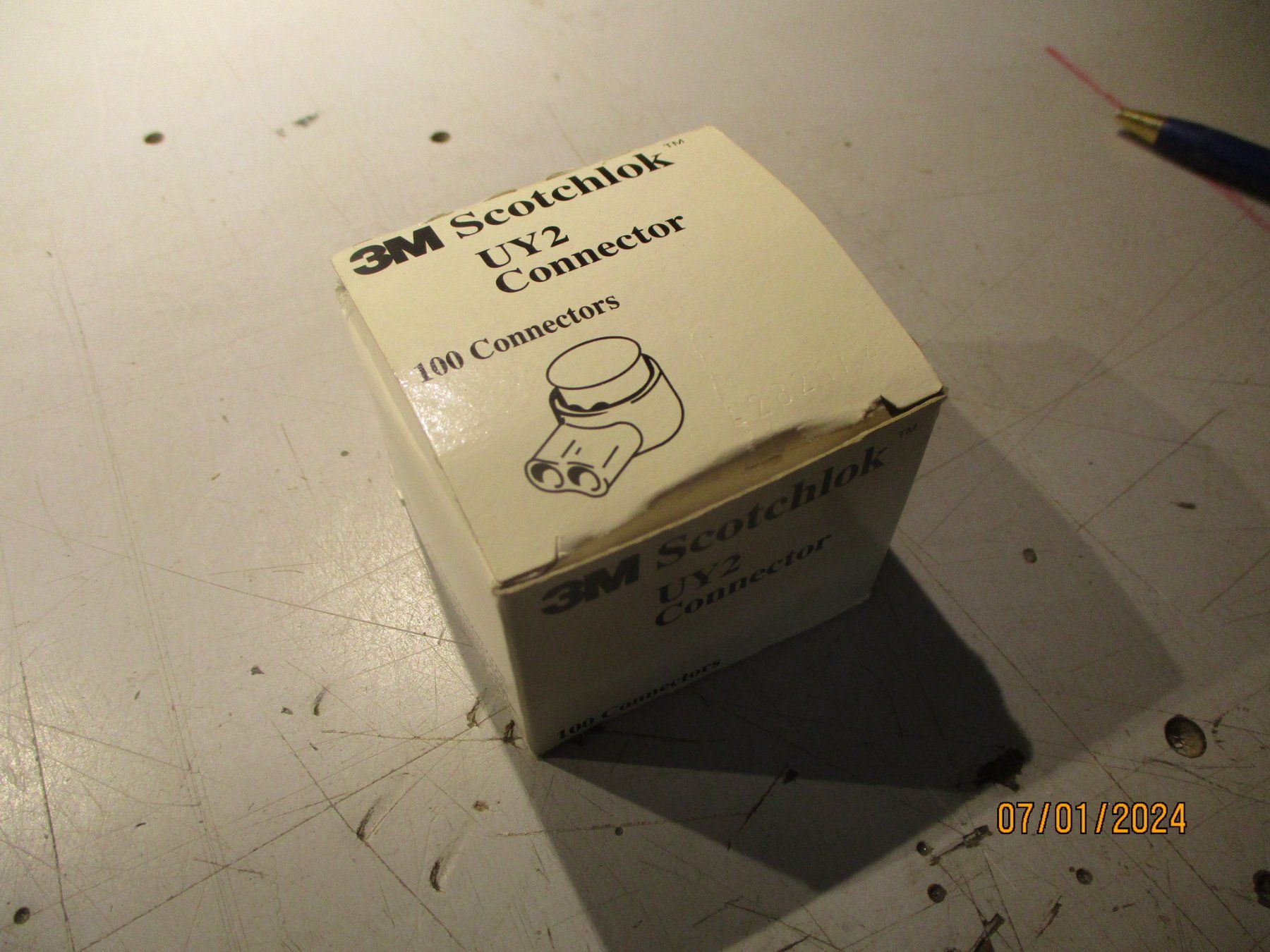 Elektronikbauteile: 3M SCOTCHLOK UY CONNECTOR – Neu und originalverpackt aus Langnau i. E. von Superseven69