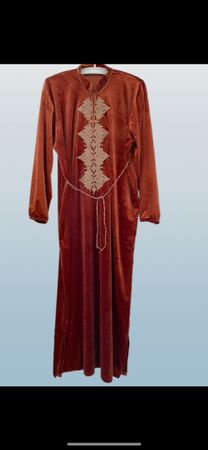 Tunique velours Jelaba taille unique