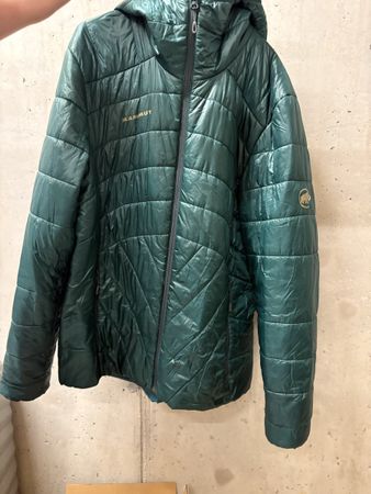 Mammut Isolationsjacke mit Kapuze | Dunkelgrün | Herren XL
