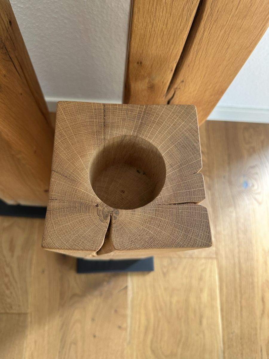 Portacandele: Kerzenständer Massivholz 3-er Set – Nuovo (secondo la descrizione) da Untersiggenthal venduto da rolisevi 2