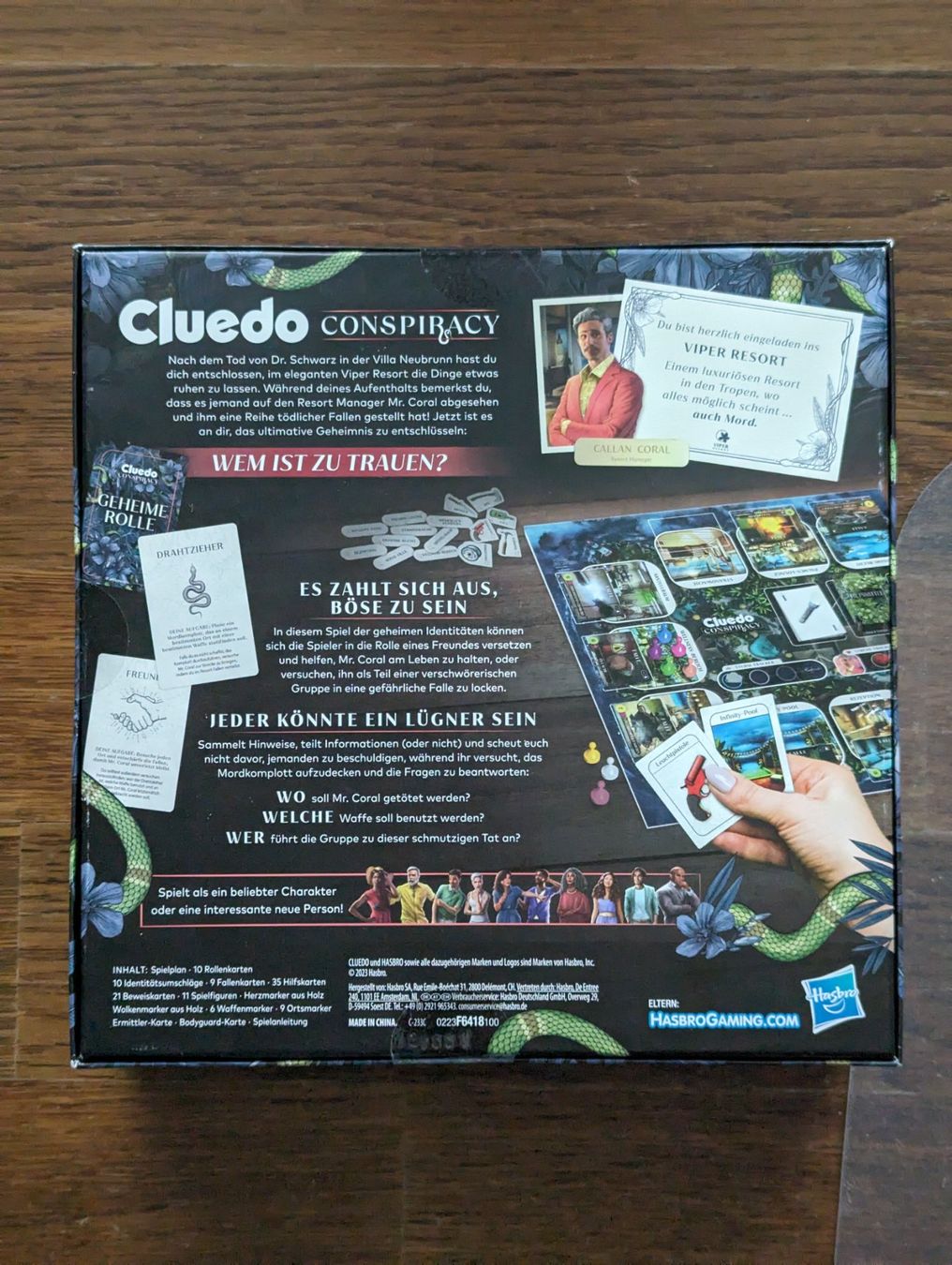 Hasbro Spiele: Cluedo Conspiracy - Hasbro Game Neu OVP – Neu und originalverpackt aus Hünenberg See von SpecialEditionGaming 1