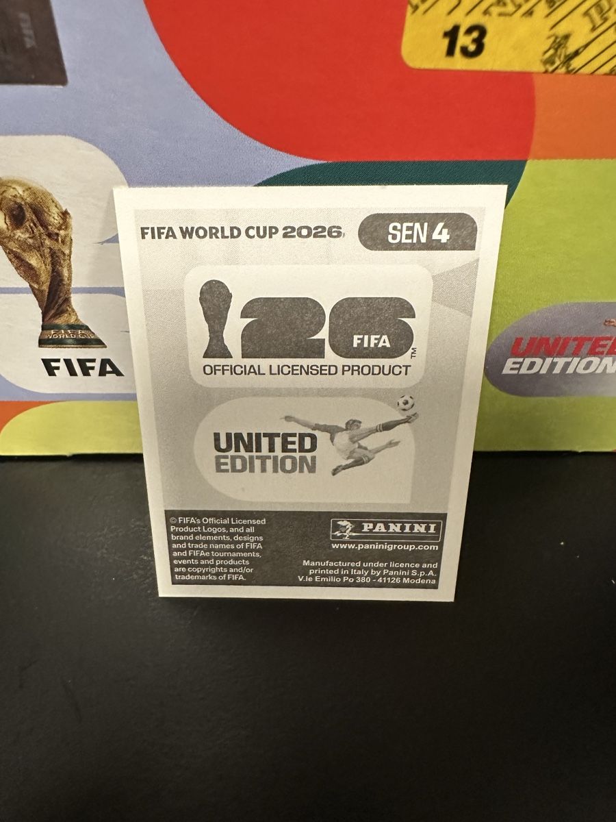 Panini Carte collezionabili: SEN 4 - Panini WM 2026  – Nuovo (secondo la descrizione) da Kreuzlingen venduto da Bes-GamingCollection 1