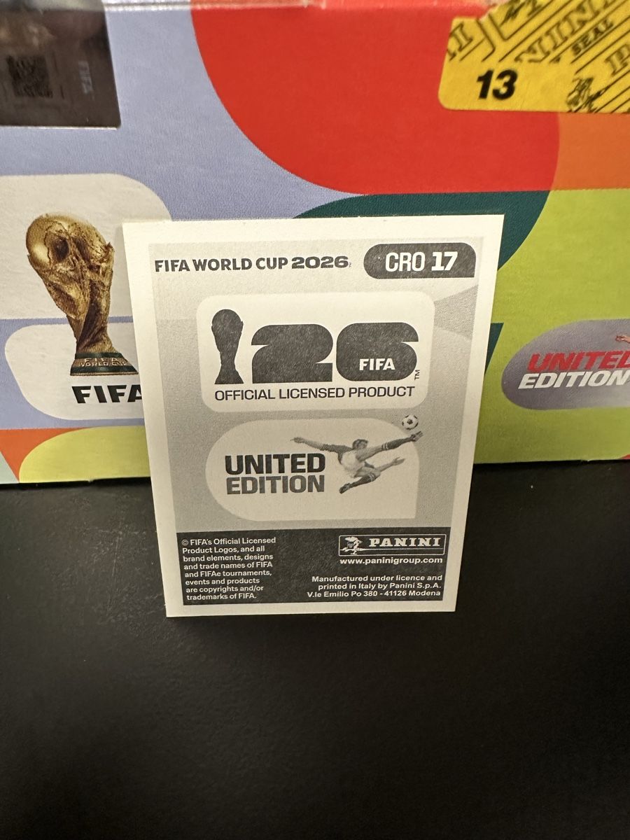 Panini Carte collezionabili: CRO 17 - Panini WM 2026  – Nuovo (secondo la descrizione) da Kreuzlingen venduto da Bes-GamingCollection 1