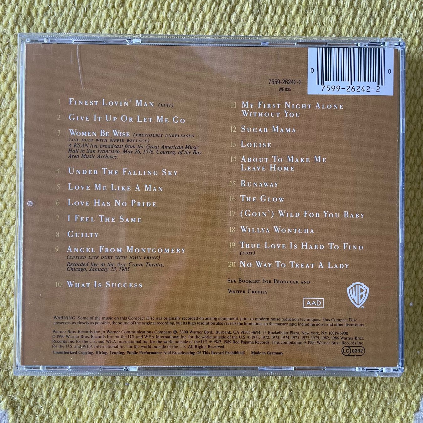 CD: BONNIE RAITT-THE COLLECTION – Usato da Rorschacherberg venduto da CD-Roli 1