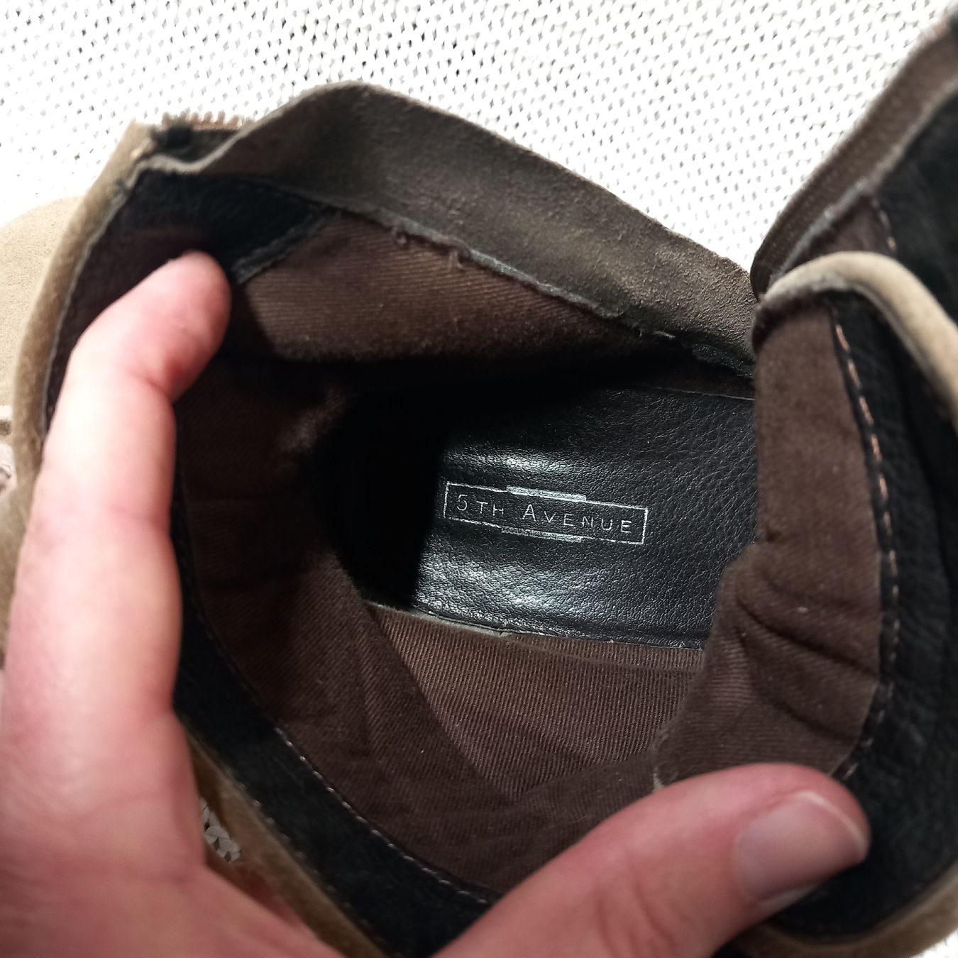 Damenschuhe: Leder-Stiefeletten 5th AVENUE Gr.39 – Gebraucht aus Gwatt (Thun) von umwelt-brocki 6