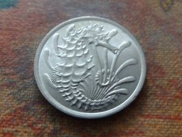 SINGAPOUR  10  Cents  1980