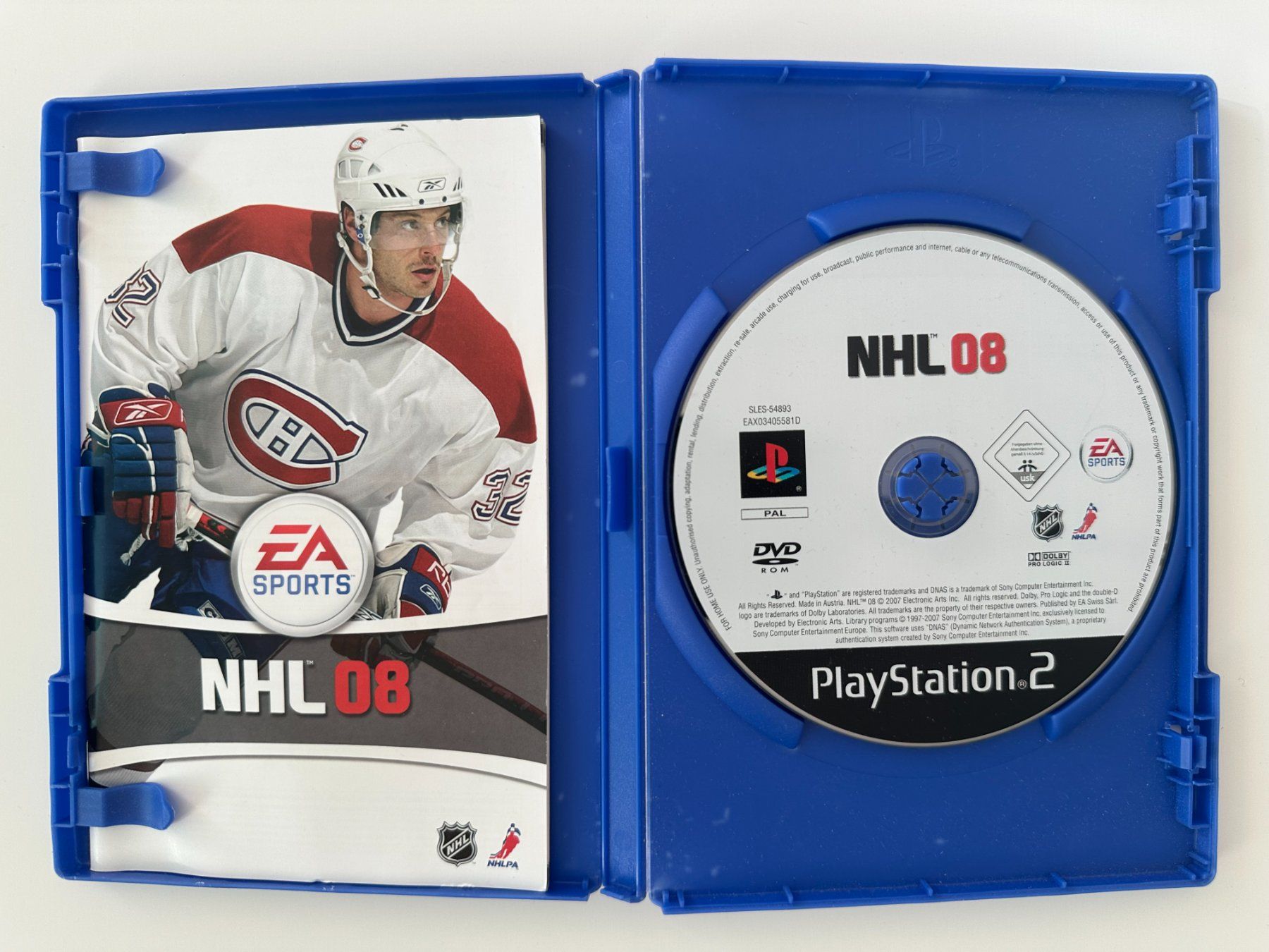 Sony Giochi: NHL 08, Sony Playstation 2, PS2 – Usato da Couvet venduto da nay_prh5 1
