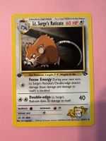 Rattikarl / Lt. Surges Raticate 53/132 EN 1. Edition