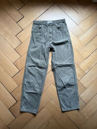 MANGO - Jeans olivgrün 38