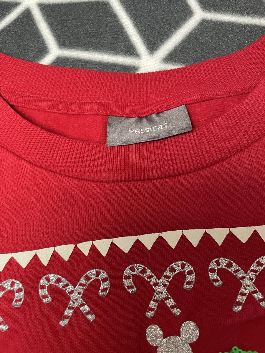 C&A Maglioni & Felpe: Pullover Mickey & Minnie Mouse Motiv - Weihnachtsedition – Usato da Rheineck venduto da cha_p9qy 2