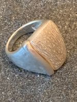 massiver Silber Ring - super Design - Grösse 53