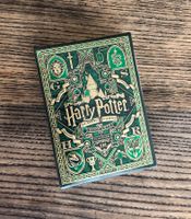 NEU Harry Potter Karten Spielkarten Rommé grün (Slytherin)