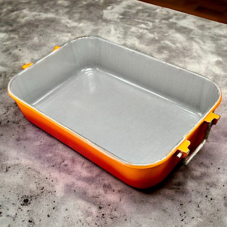 Plat à Rôtir Le Creuset Anti-Adhésif 35x27cm - Fonte Aluminium, Compatible Induction, Garantie 10 Ans