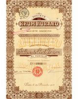 Société du Rhum Hurard SA, Paris - 1913