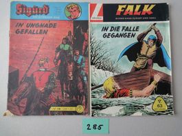 5 Comic-Hefte Nick - Falk - Sigurd