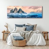 NEU🔝 SUPER PREIS 💲 Wandbild 120x40/ Natur Berge