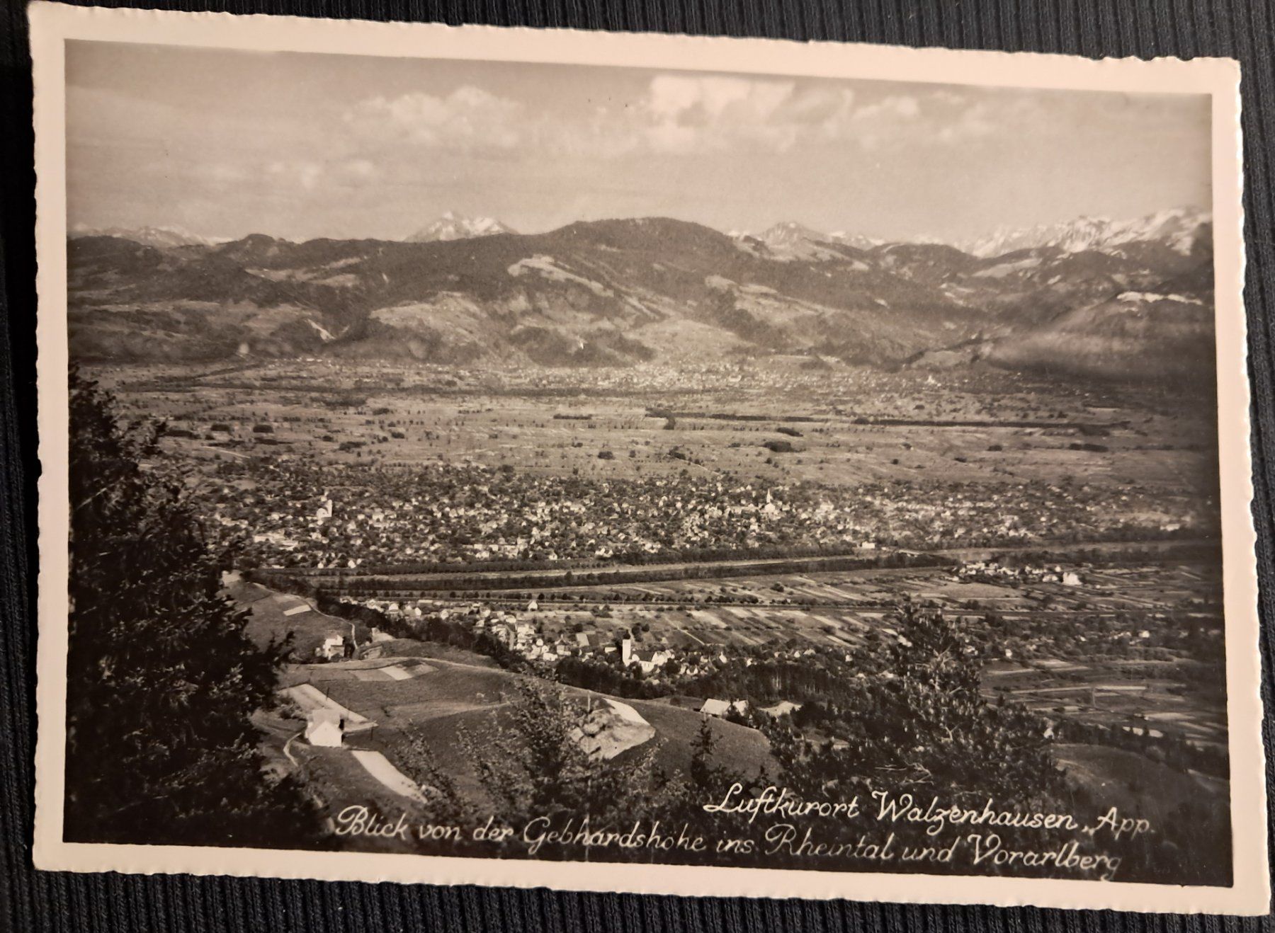 Cartoline postali: LUFTKURORT WALZENHAUSEN APPENZELL – Usato da Ponto Valentino venduto da giorgia06