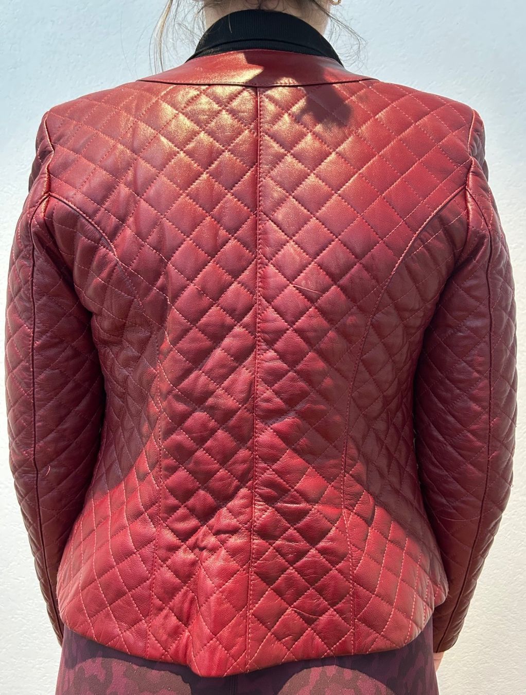 Giacche: Lederjacke Rot Damen, Grösse 36 – Usato da Burgdorf venduto da MCSchweizer88 2