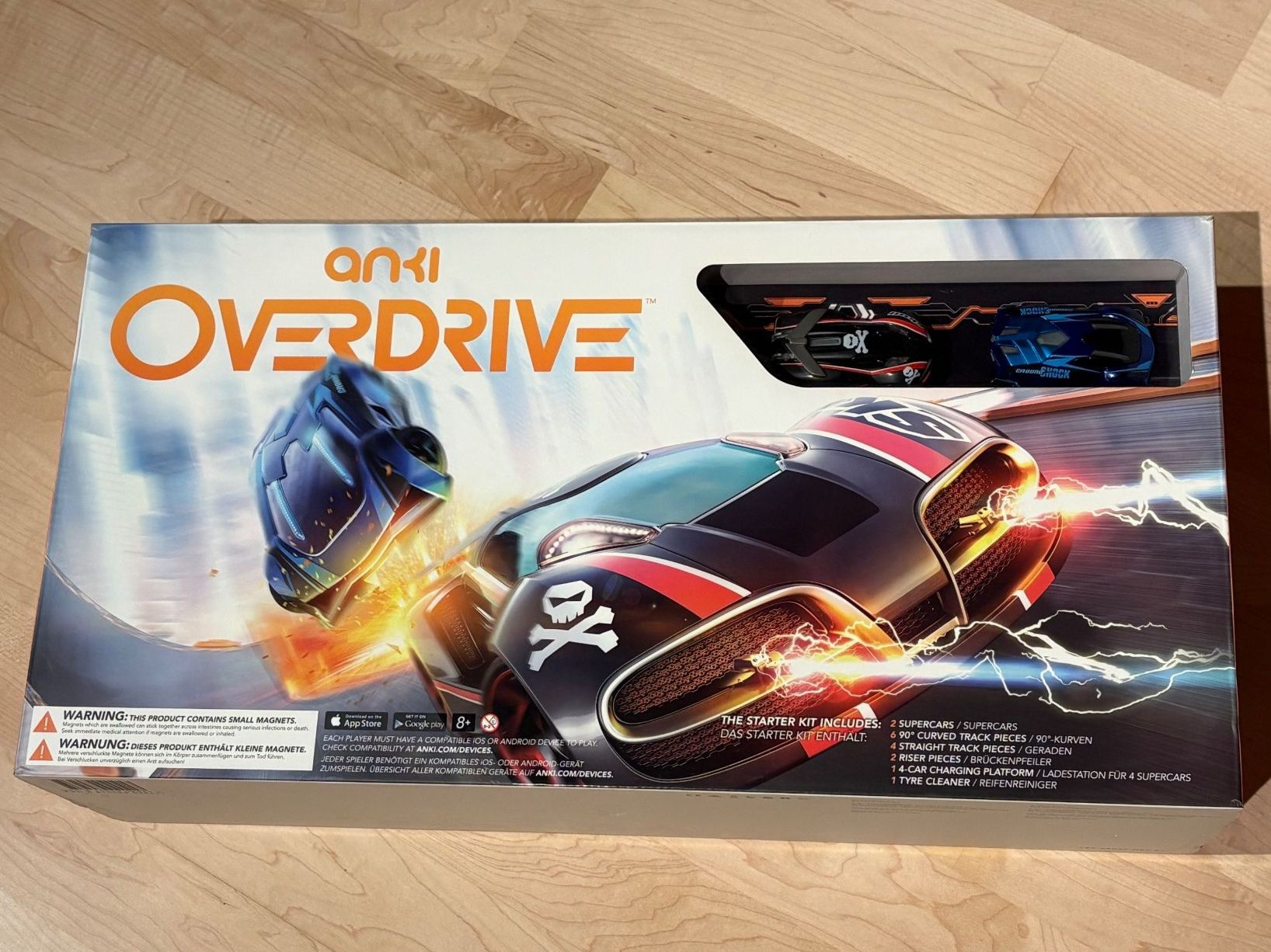 Anki Piste: Autorennbahn: anki Overdrive (Starterkit) – Nuovo (secondo la descrizione) da Therwil venduto da Meier11