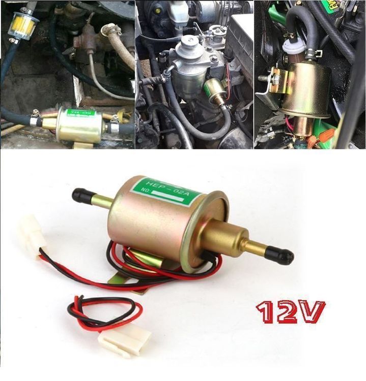 Universal 12V Kraftstoffpumpe Benzinpumpe Elektrisch Diesel Benzin