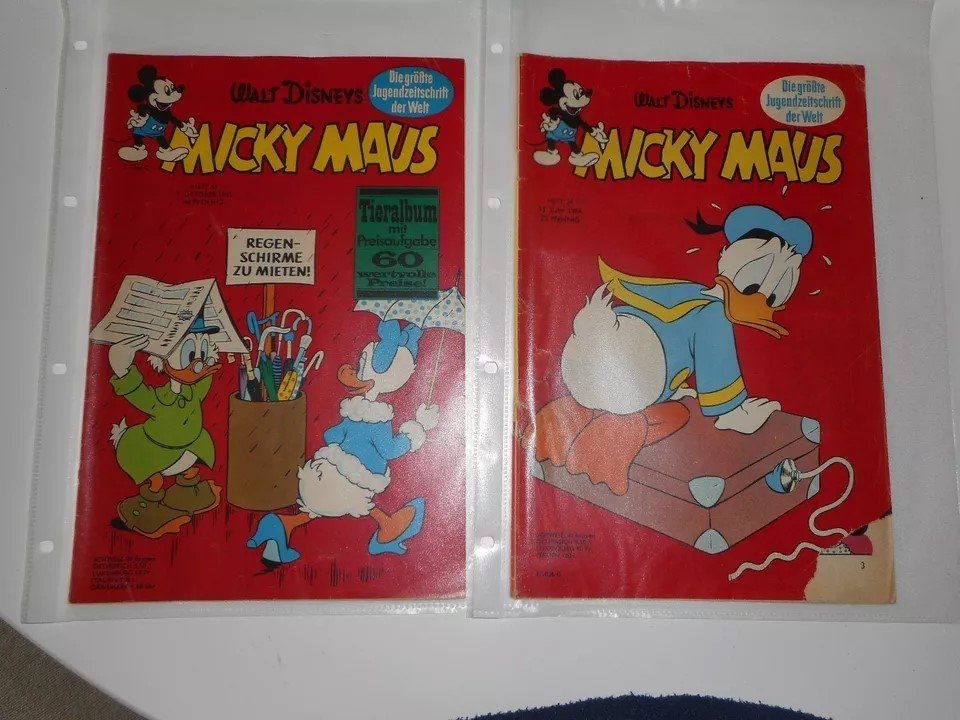 Fumetti: Micky Maus 1963-1965 5Stk. Comic – Usato da Cham venduto da Paniniworld