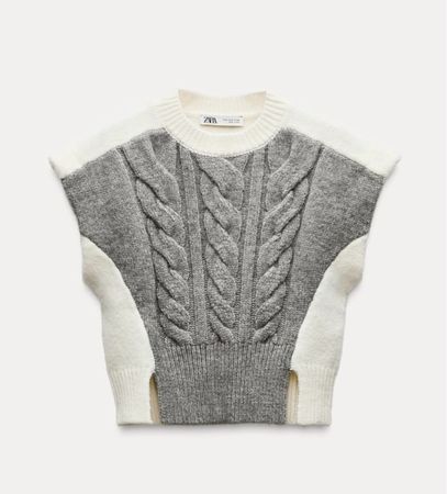ZARA Strickweste Gr. L