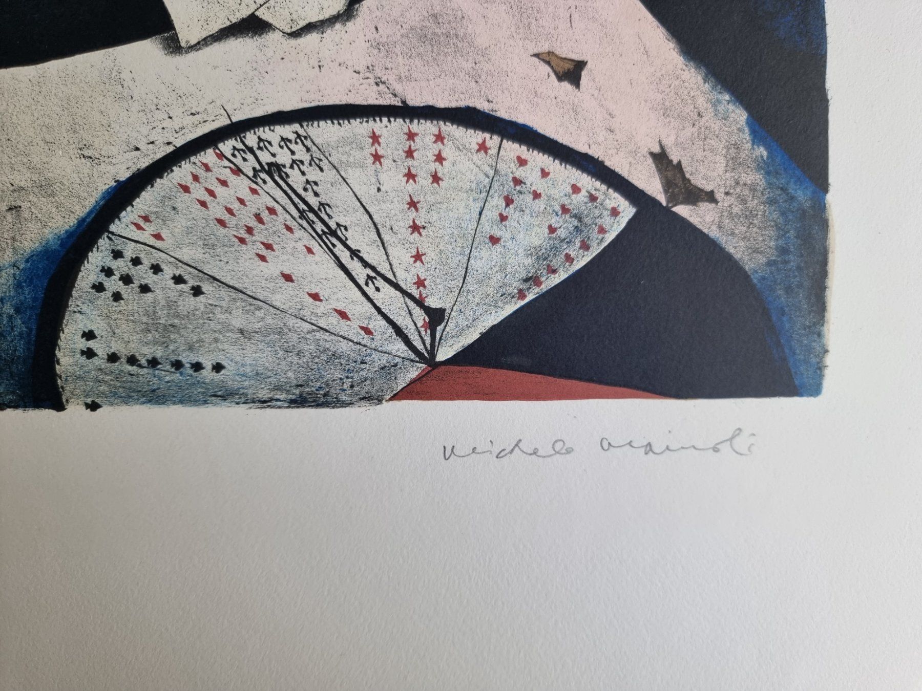 Grafica & Litografie: MICHELE MAINOLI LITHOGRAPHIE SIGNIERT – Usato da Gersau venduto da grafik-kunst 3