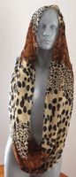 Leopardenmuster Schlauch Foulard, 183 cm
