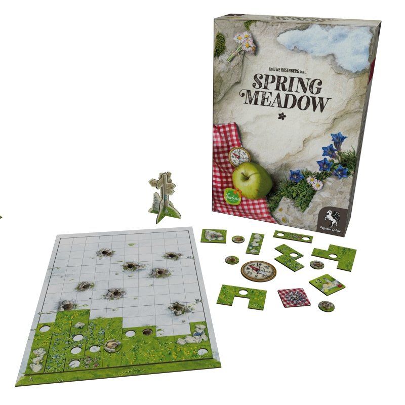 Pegasus Spiele Giochi: Spiel Spring Meadow – Nuovo e nell'imballaggio originale da Uster venduto da Ludit 1
