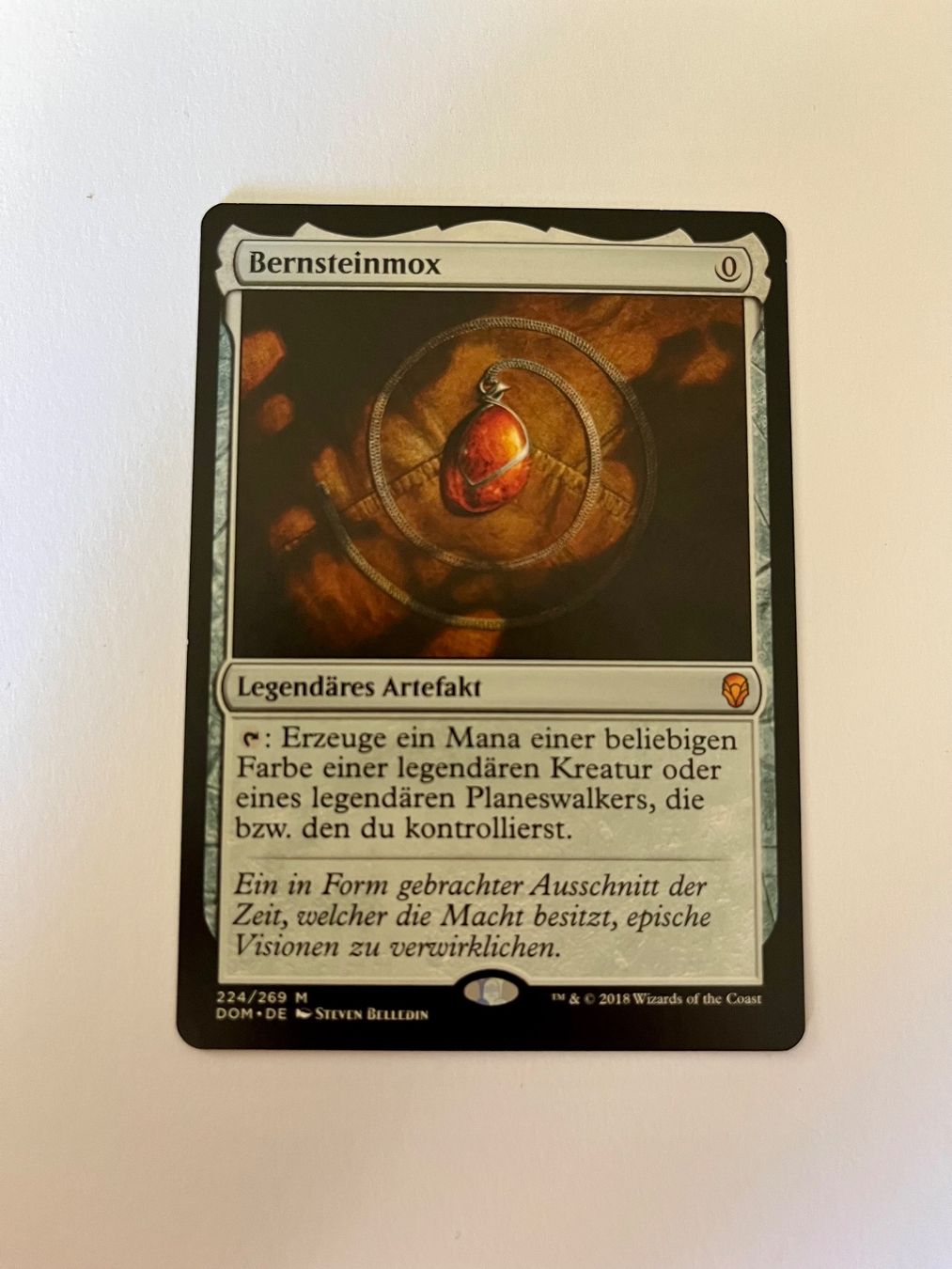Magic The Gathering Cartes à collectionner: MTG - Bernsteinmox - Dominaria - DE – D'occasion à Wangen an der Aare par SG94
