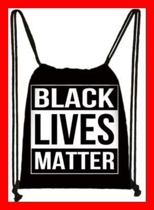 Rucksack Black Lives Matter Kordeln Partei Rassismus Schwarz