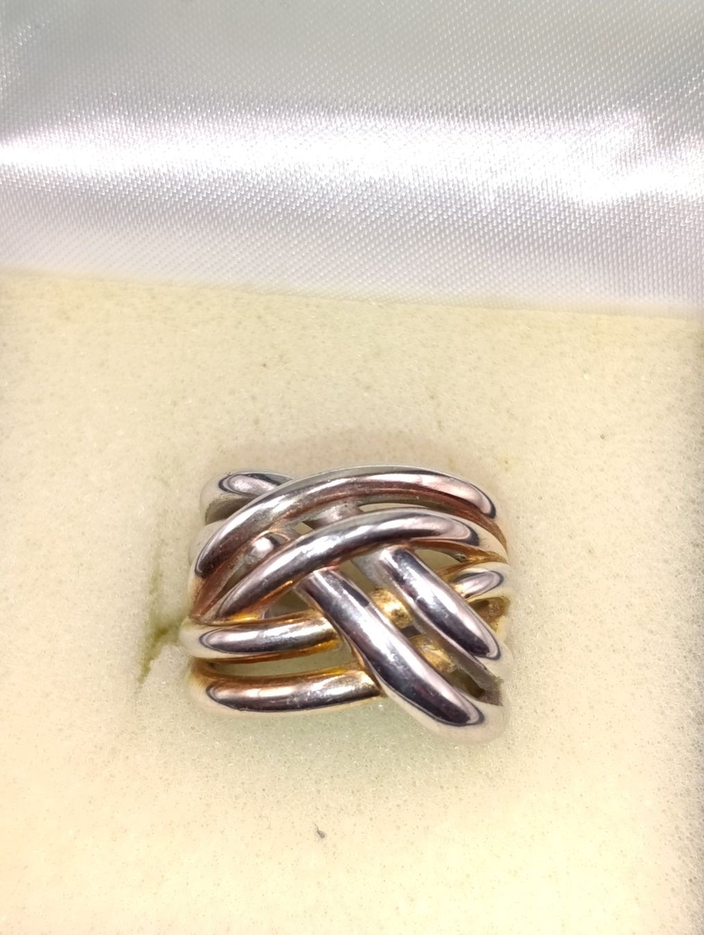 Anelli: Wunderschöne Vintage 925er Silber Ring 80er Top – Usato da Steffisburg venduto da 1.Schmuckschatulle 2